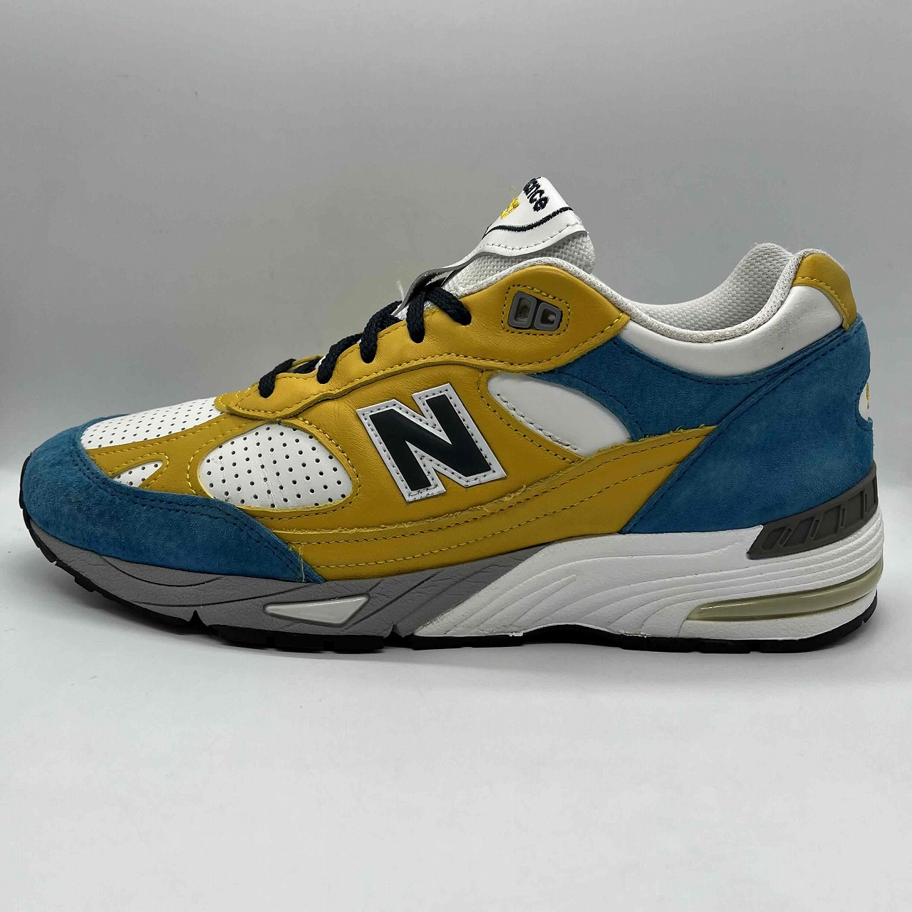 NEW BALANCE 2022 x SNS 991 YELOW/BLUE 27.5cm M991EF ニューバランス スニーカーズエンスタッフ イエロー/ブルー スニーカー 南堀江店【中古】画像