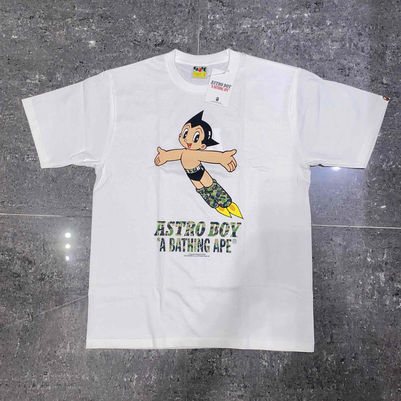 楽天市場】A BATHING APE(エイプ)x ASTRO BOY(鉄腕アトム)ABC
