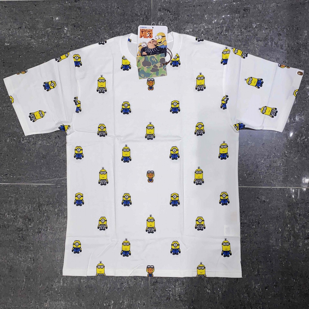 ベビーマイロ ミニオンTシャツ 楽天市場】A BATHING APE MINIONS BELLO! BABY MILO TEE Lサイズ