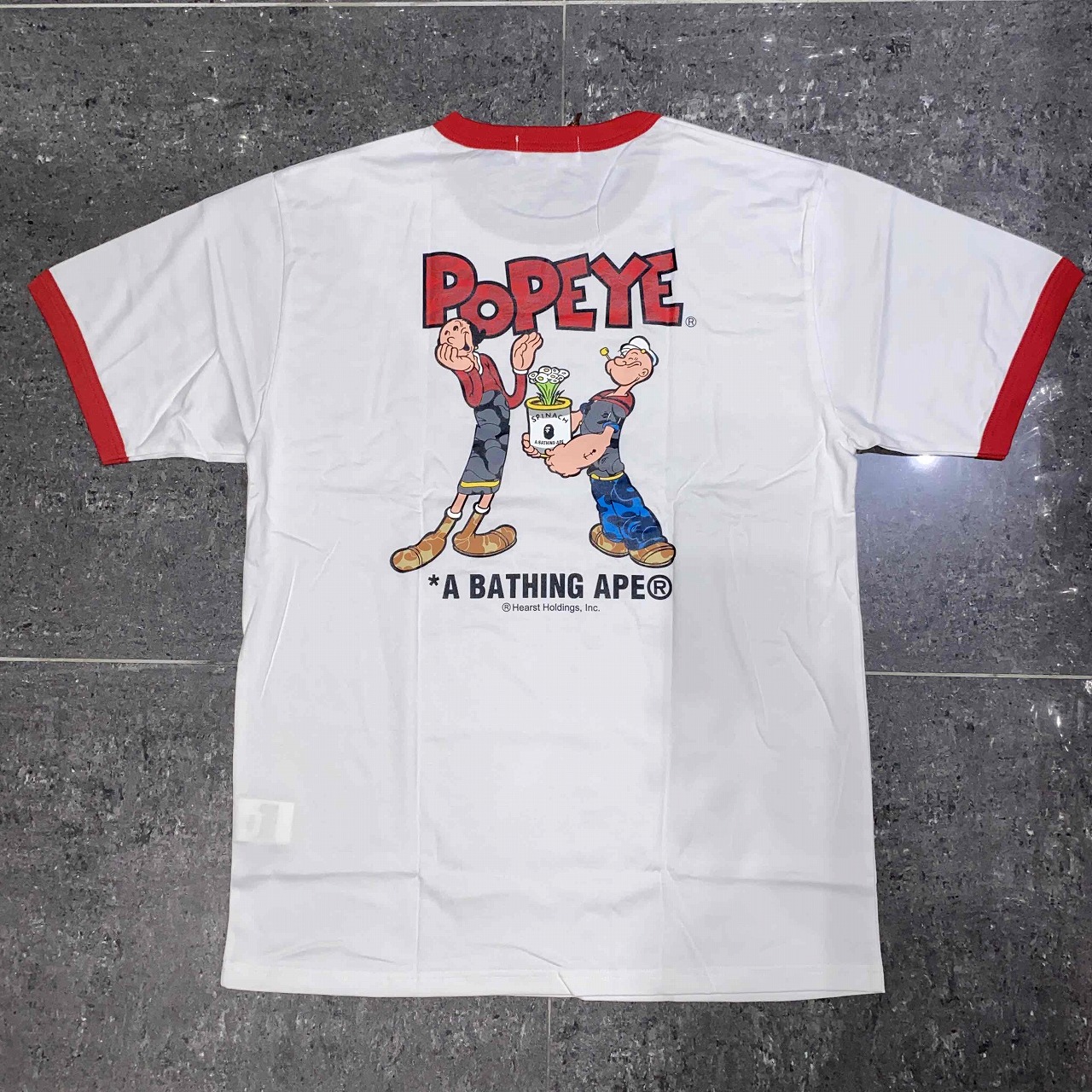 A BATHING APE スポンジボブTシャツ XS 楽天市場】A BATHING APE(エイプ)xSESAME STREET（セサミ