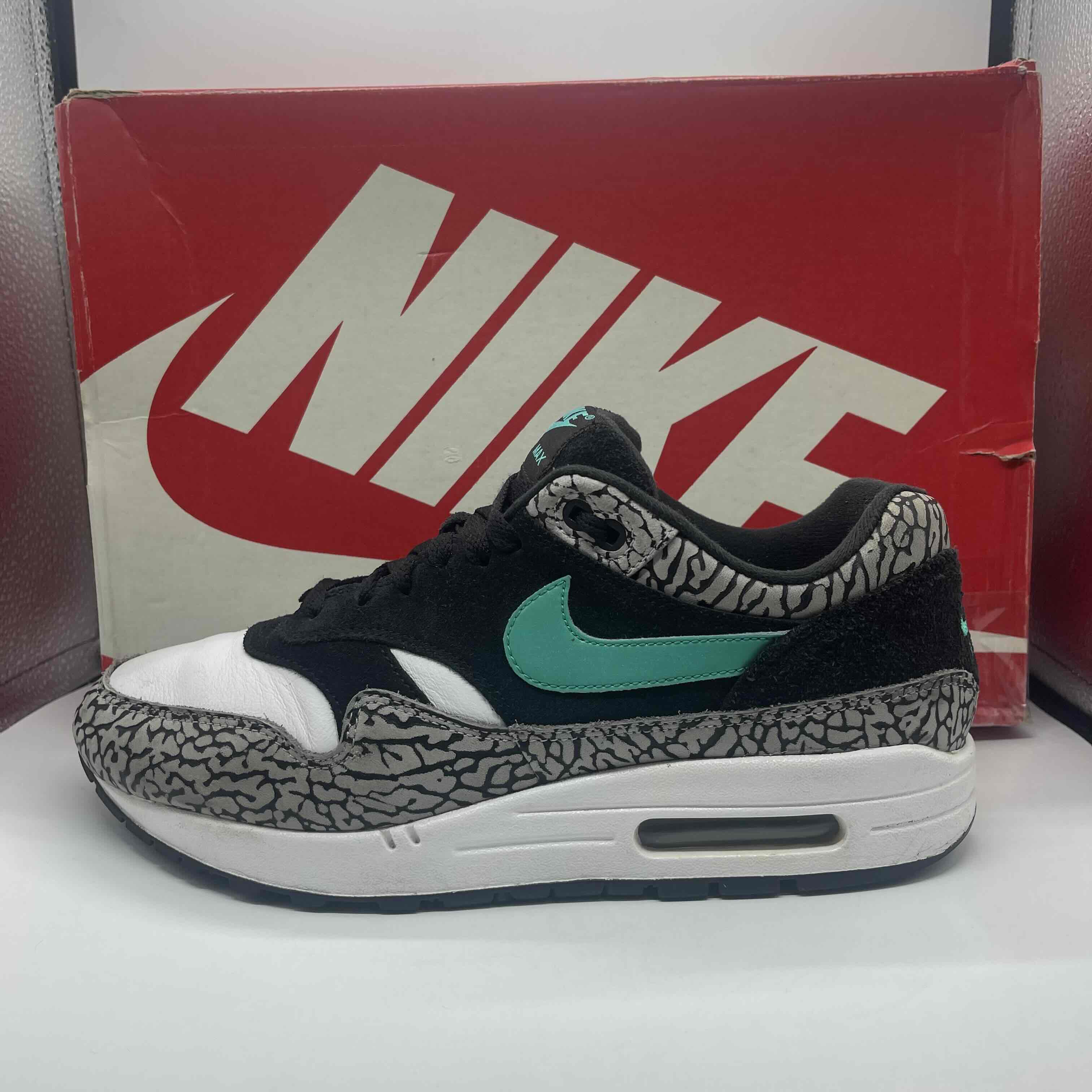 NIKE x ATMOS AIR MAX 1 PREMIUM RETRO ELEPHANT (2017) 27.0cm 908366-001 ナイキ アトモス エアマックス1 プレミアム レトロ エレファント 南堀江店【中古】