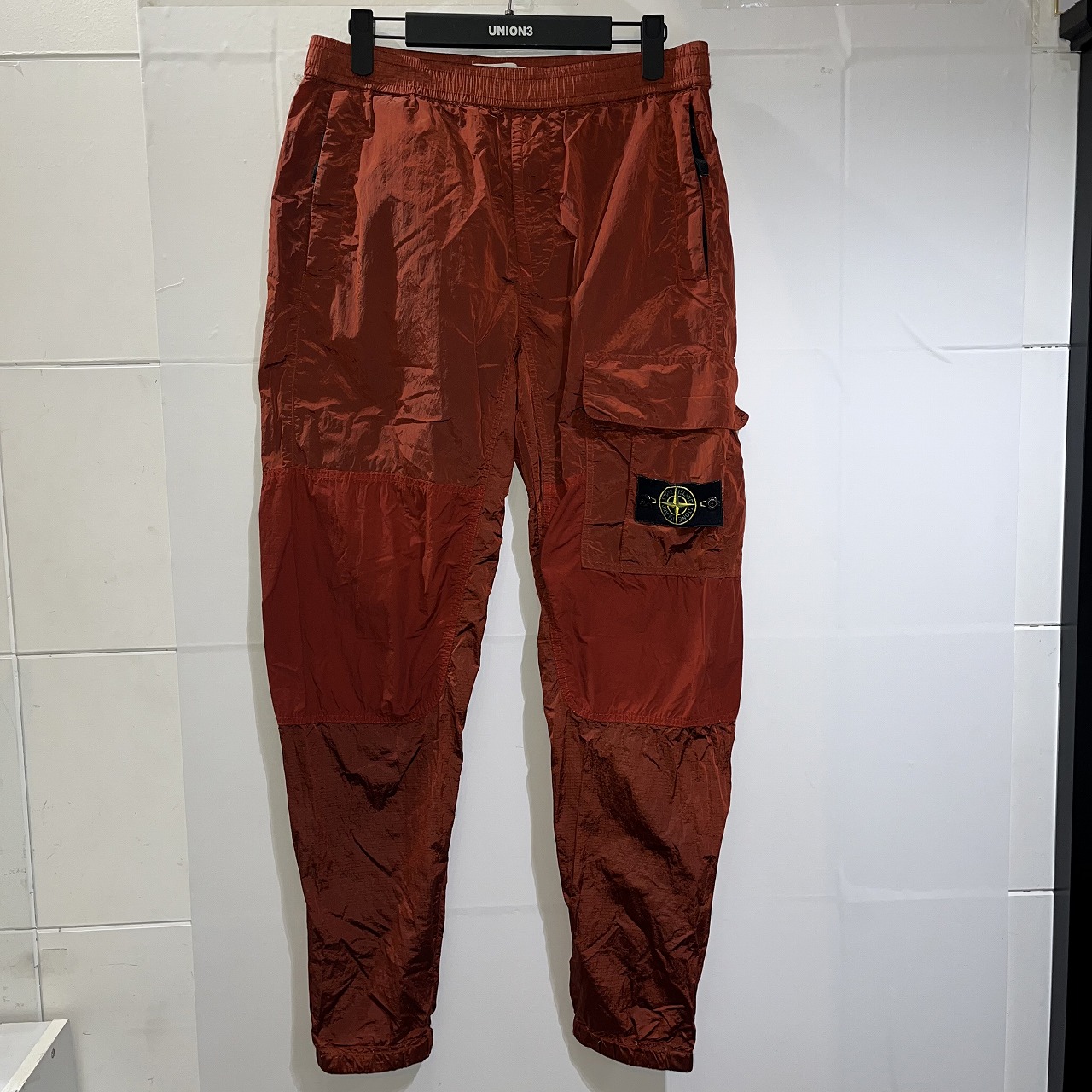 STONE  ナイロンメタル パンツ W31 STONE ISLAND - NYLON METAL RIPSTOP PANTS ナイロンメタル