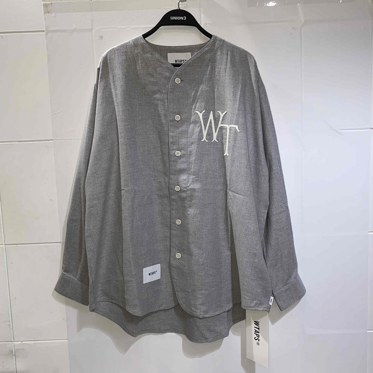 WTAPS リーグSS コットン.フランネル 221TQDT-SHM06 WTAPS ダブルタップス 22SS 221TQDT-SHM06 LEAGUE SS COTTON