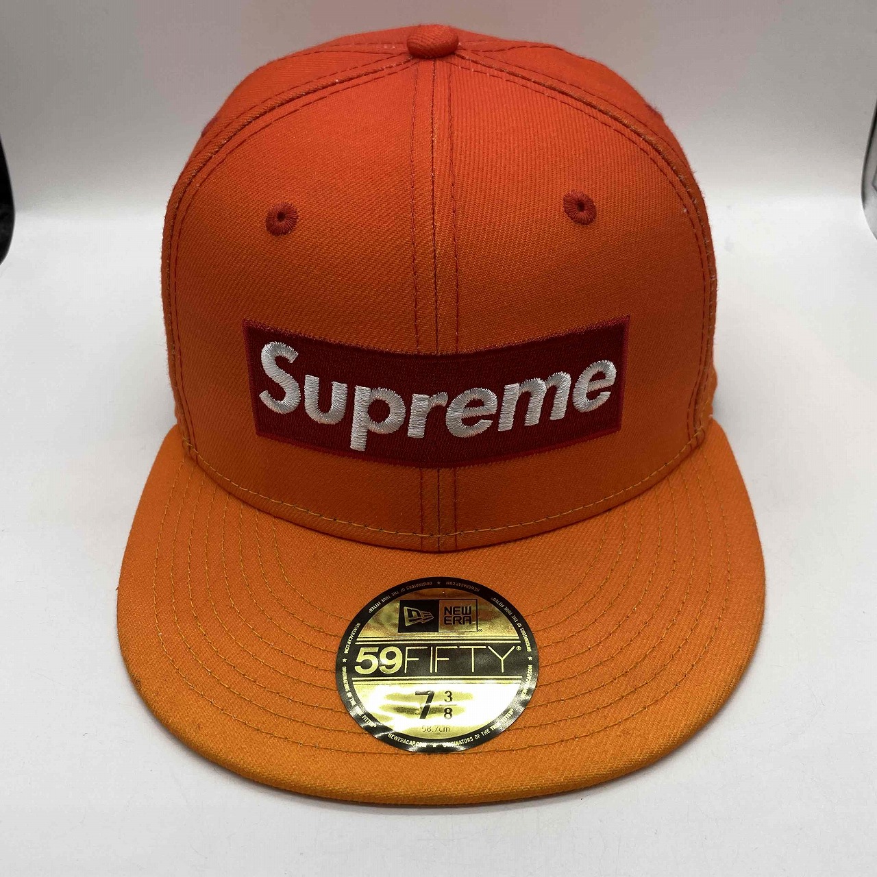楽天市場】Supreme 21ss NEW ERA REVERSE BOX LOGO CAP 58.7cm