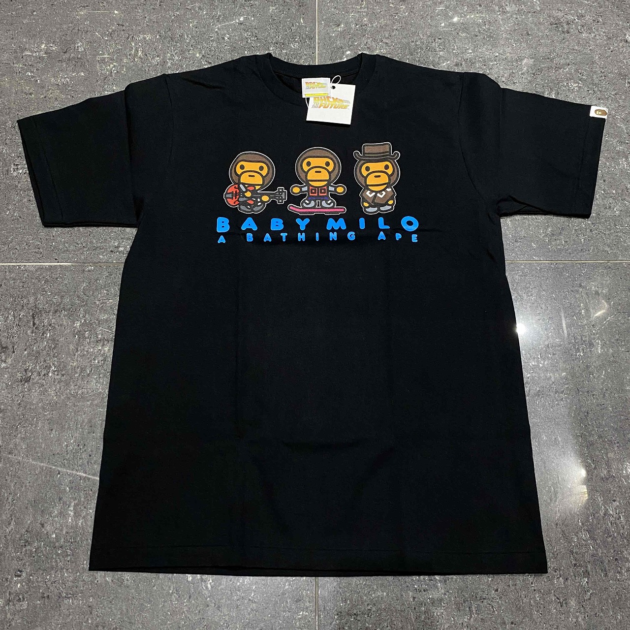 楽天市場】A BATHING APE(エイプ)BAPE × BACK TO THE FUTURE TEE