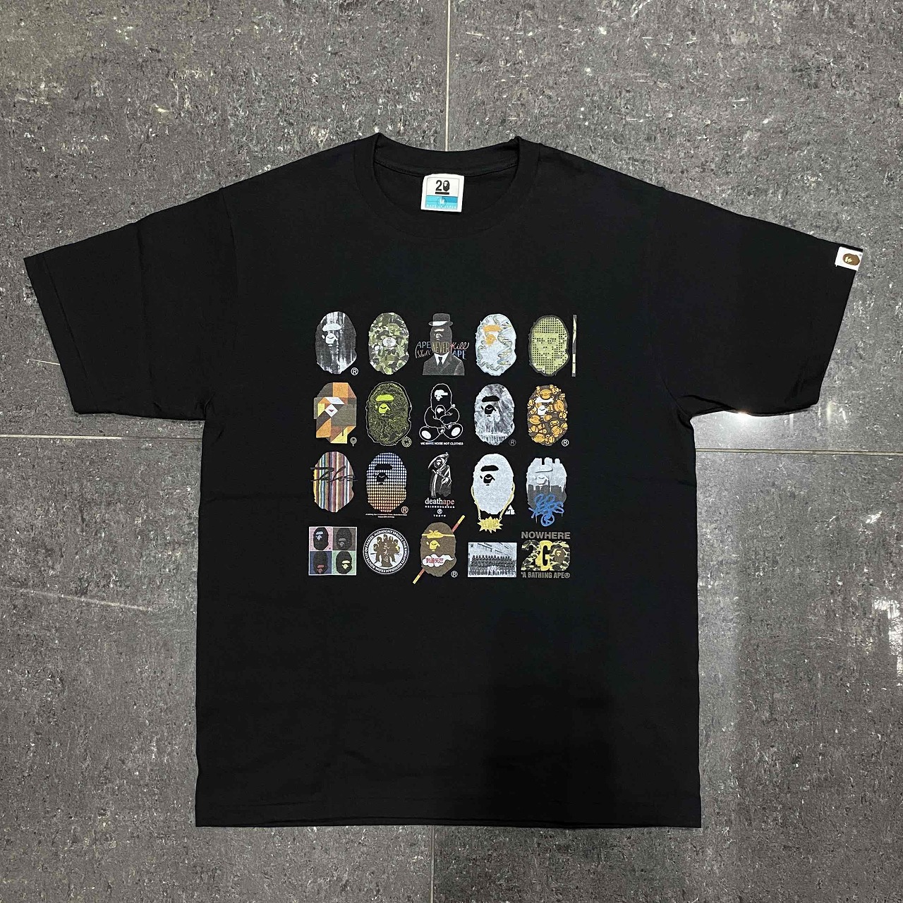 A BATHING APE - A BATHING APE アベイシングエイプ 半袖Ｔシャツ NERD Pharrell ファレル サイズM ホワイト 美品 中古 60802 A BATHING APE アベイシングエイプ 半袖Tシャツ NERD Pharrell