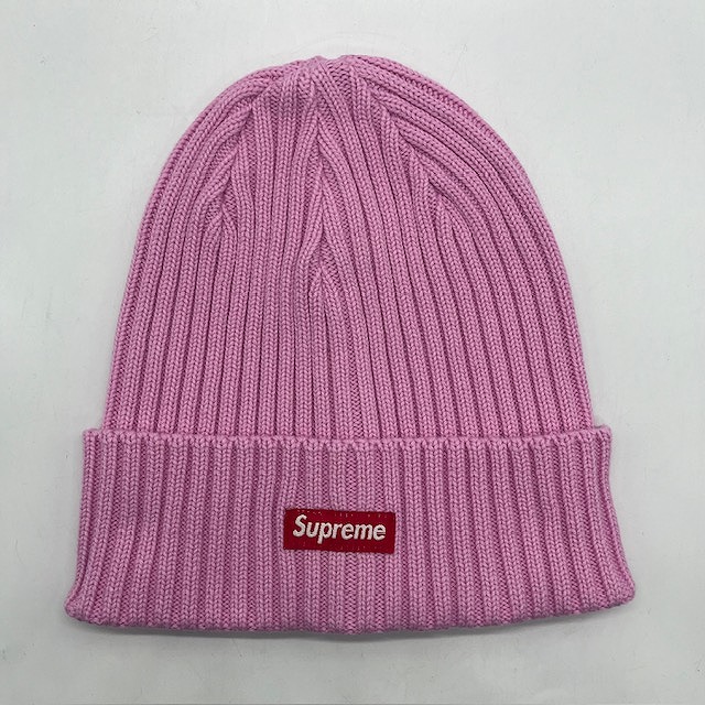 Supreme 25ss Overdyed Beanie Pink シュプリーム オーバーダイドビーニー ピンク ニットキャップ 南堀江店【中古】【未使用品】