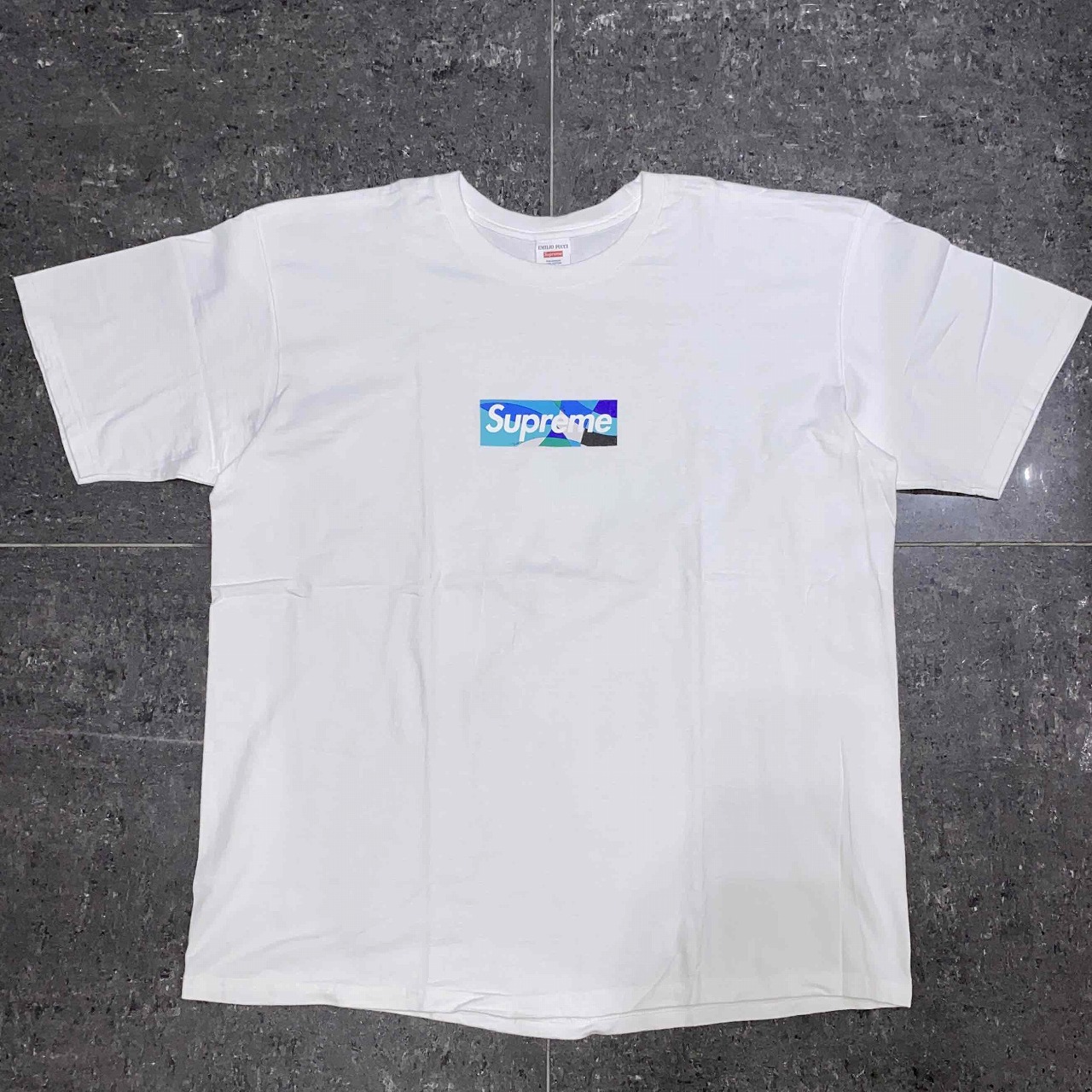 楽天市場】Supreme 21ss x Emilio Pucci Box Logo Tee Size-L