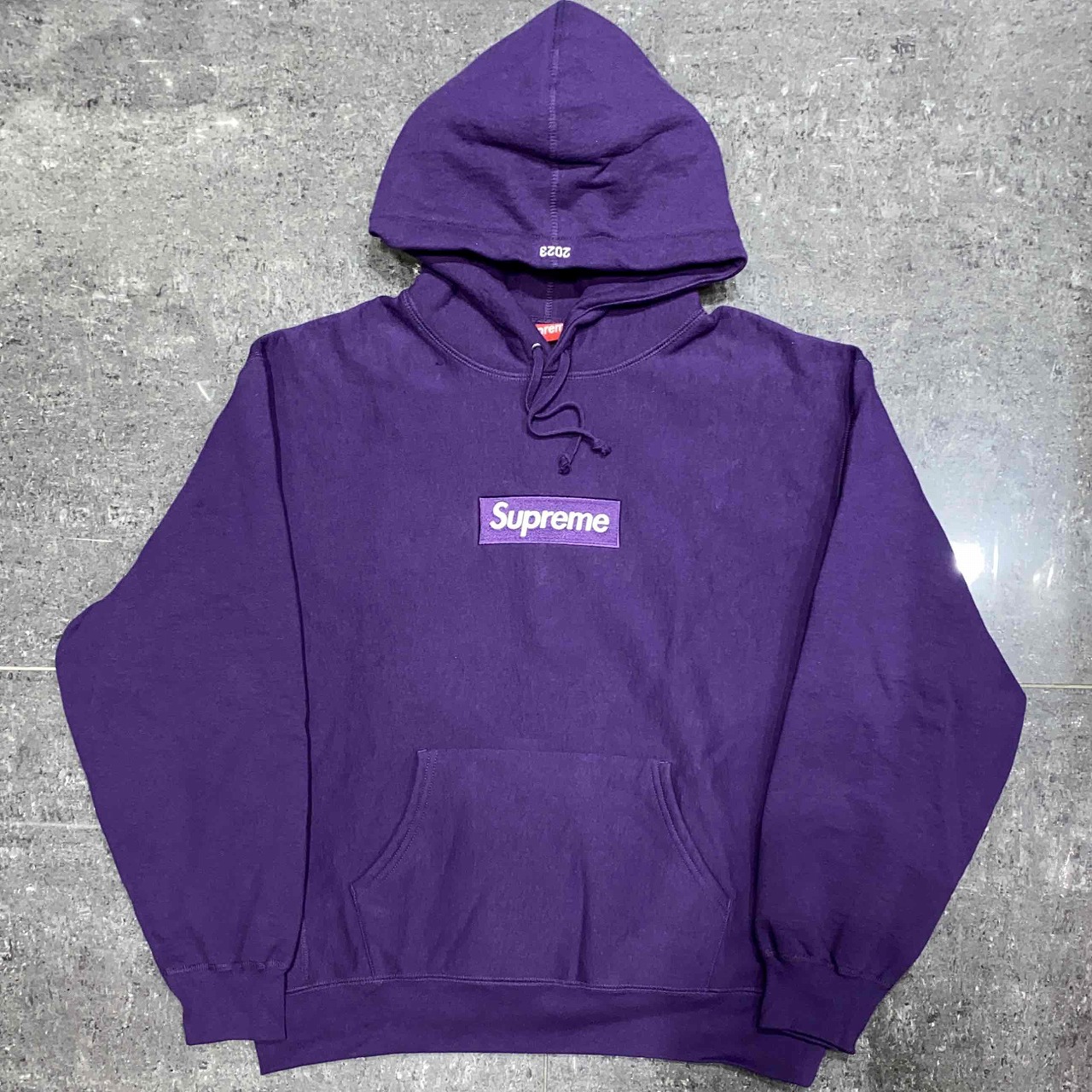 楽天市場】Supreme 23aw Satin Applique Hooded Sweatshirt XLサイズ