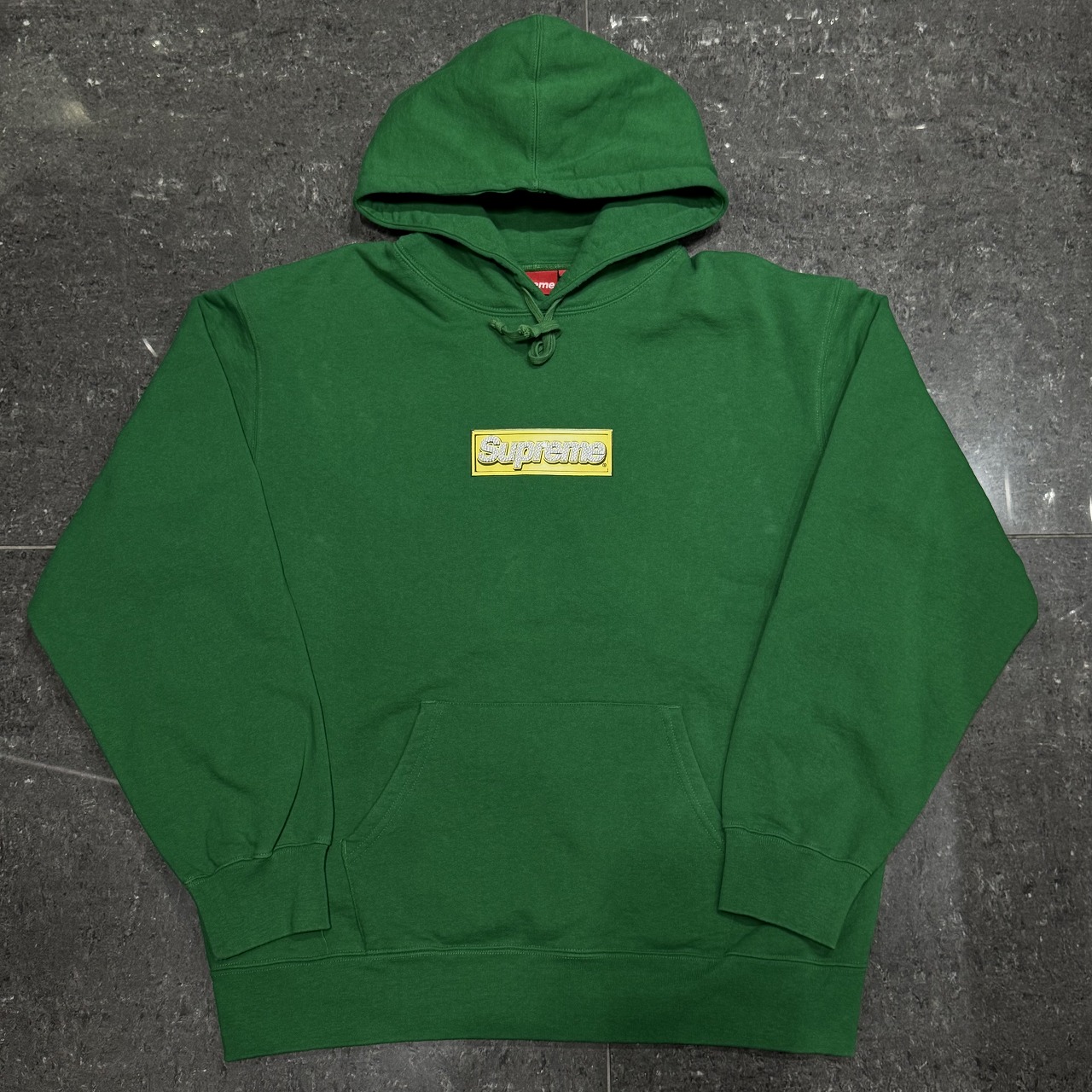 Supreme 22ss Bling Box Logo Hooded Sweatshirt Lサイズ シュプリーム ブリングボックスロゴ フーデッドスウェットシャツ パーカー 南堀江店【中古】