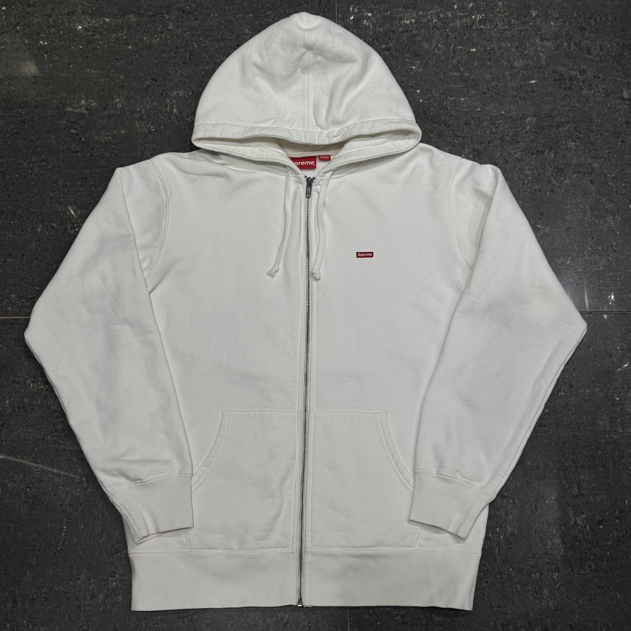 Supreme Small Box Zip Up フラワーパーカー グレー　L Supreme(シュプリーム) / 23AW/Small Box Zip Up Hooded Sweatshirt