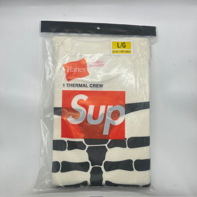 シュプリーム x ヘインズ ボーンズ サーマル クルー 1パック カモ　Sサイズ Supreme/Hanes サーマルクルー | 2024秋冬 - UG.SHAFT