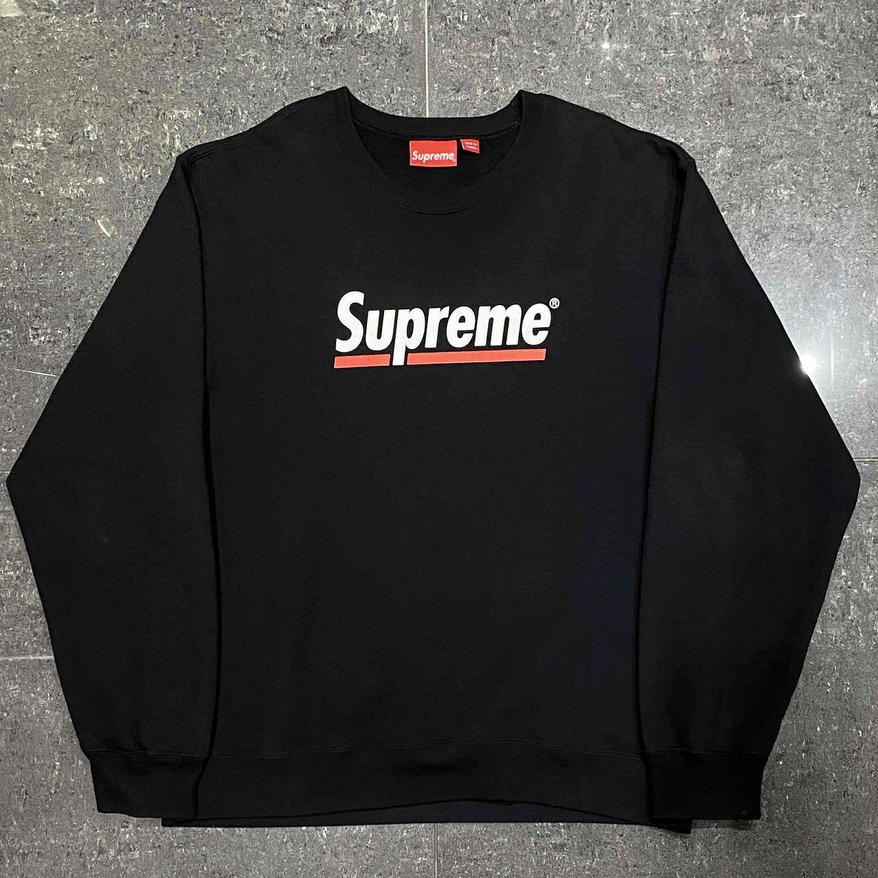 Supreme undercover 目隠しベアー クルーネックスウェット S Supreme undercover 目隠しベアー クルーネックスウェット S