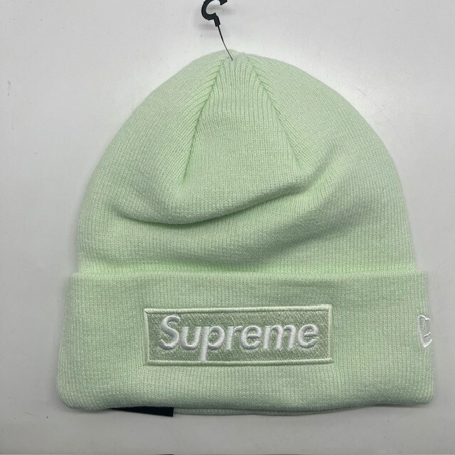 楽天市場】Supreme 21aw New Era Box Logo Beanie Washed Navy
