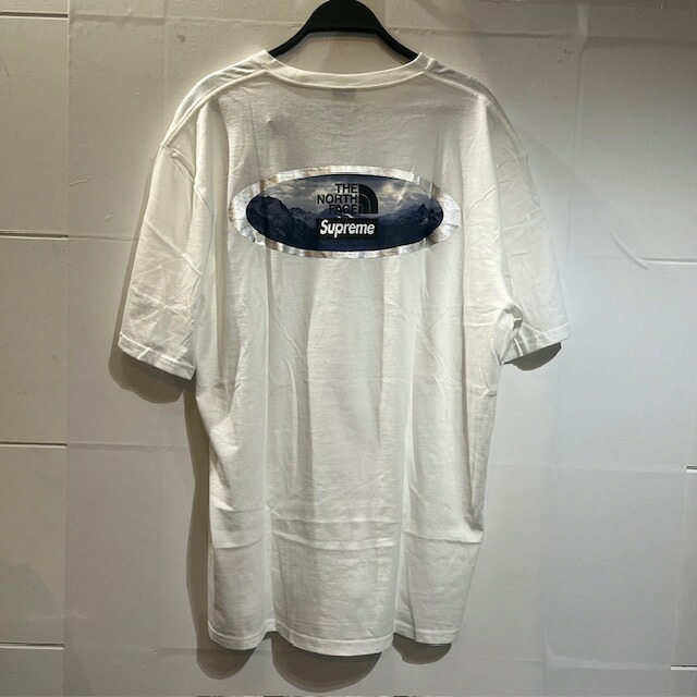 Supreme 21aw The North Face Mountains Tee SIZE-XL シュプリーム×ザノースフェイス マウンテン半袖Tシャツ 南堀江店【中古】