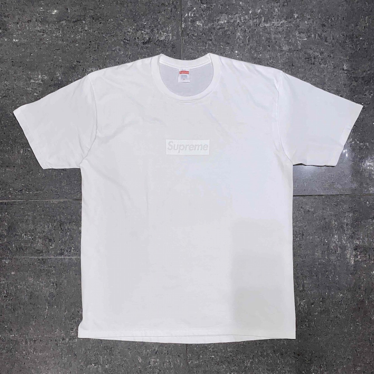 Supreme 23SS Tonal Box Logo Tシャツ 白 Lサイズ Supreme シュプリーム 23SS Tonal Box Logo Tee トナルボックス