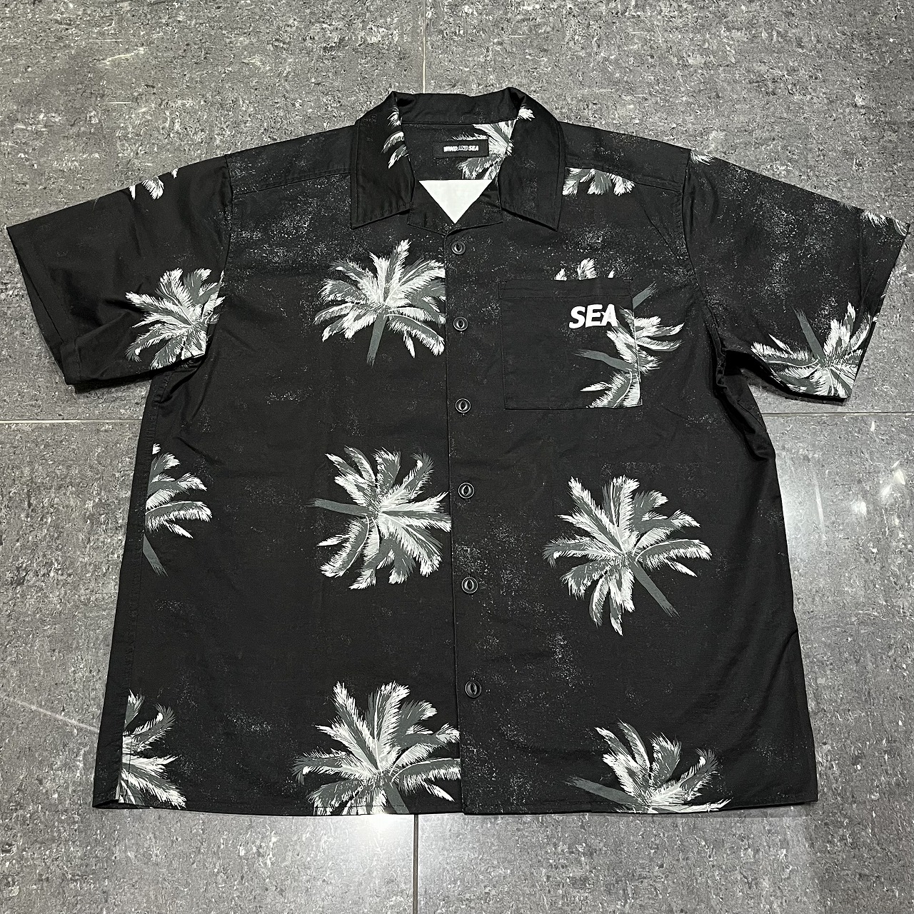 wind and sea プリント 開襟 アロハ シャツ 楽天市場】WIND AND SEA ウィンダンシー シャツ サイズ:L 22SS