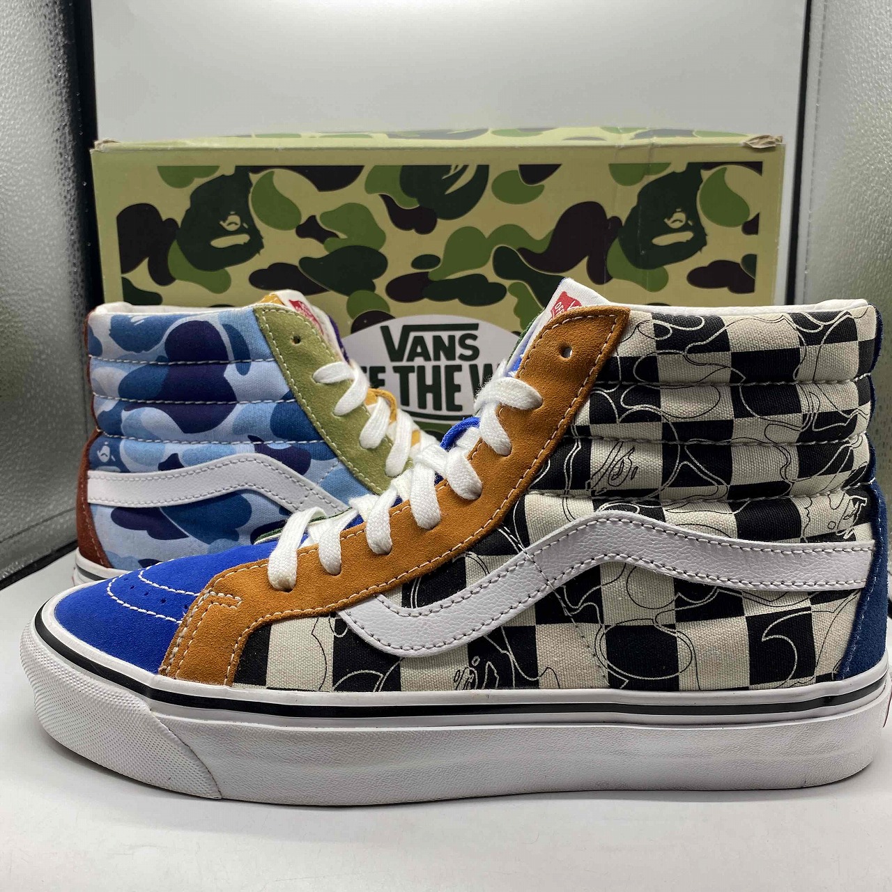 Vans Sk8-Hi DX Bape Multi Camo バンズ ベイプ マルチカモ Vans Sk8-Hi DX Bape Multi Camo Men's - Sneakers - US