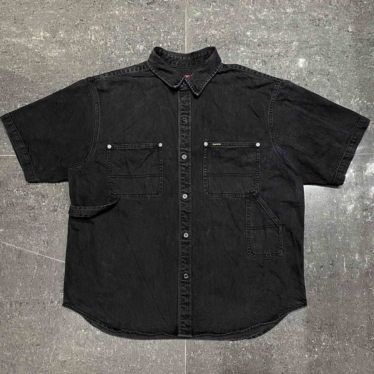 【新品・未使用】 SUPREME LOOSE FIT 半袖デニムシャツ 新品・未使用】 SUPREME LOOSE FIT 半袖デニムシャツ - メルカリ