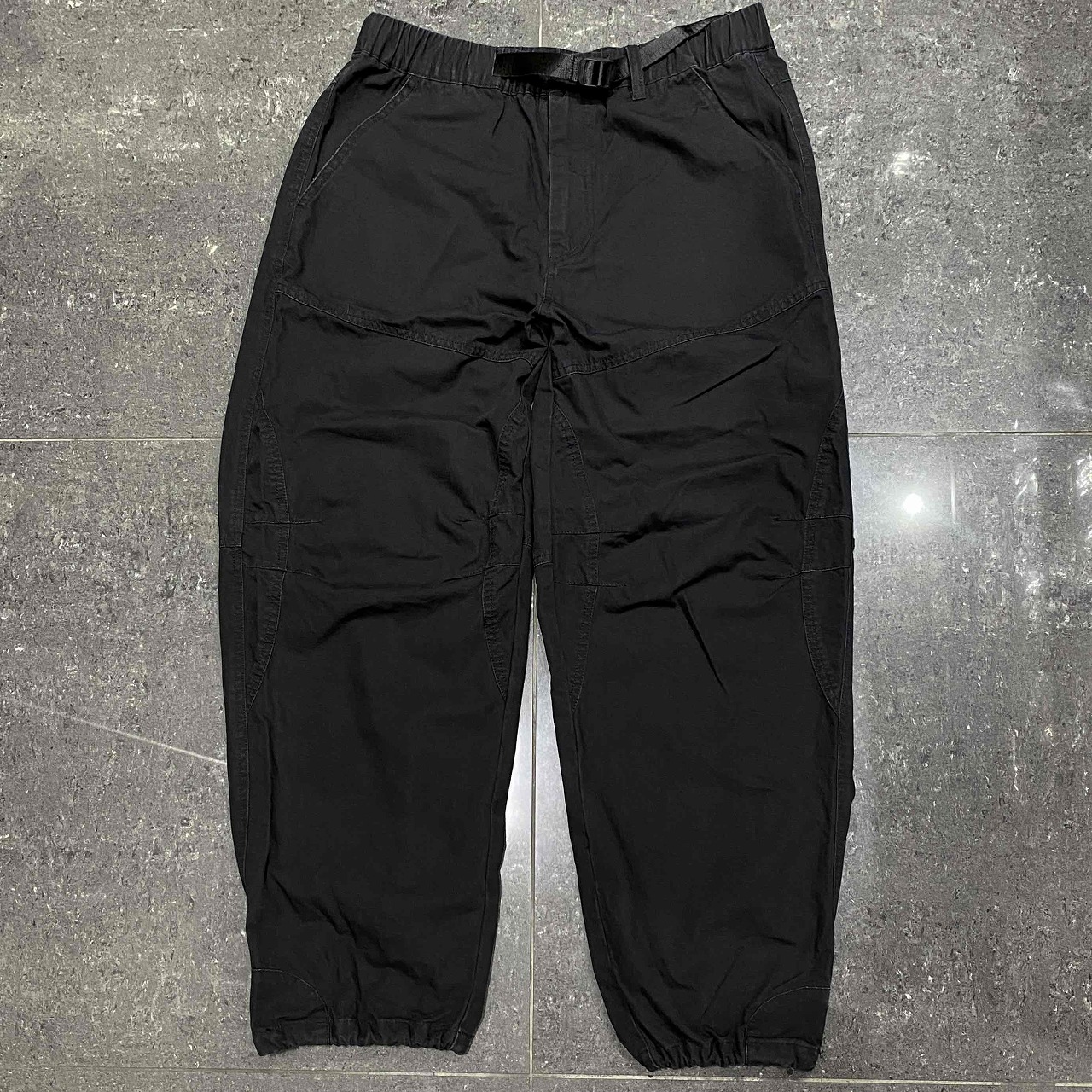 Supreme コットンシンチパンツ ワイドパンツ 黒 Ｓsize Supreme コットンシンチパンツ ワイドパンツ 黒 Ssize