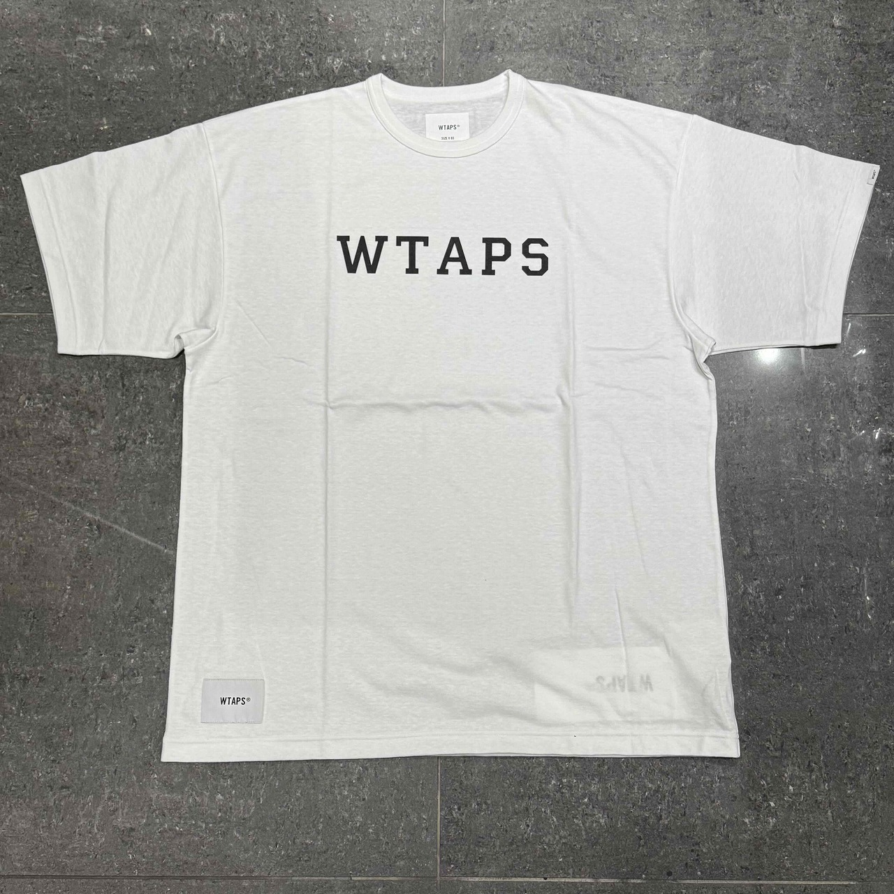WTAPS 25ss ACADEMY 01/SS/CTPL SIZE-3 ダブルタップス アカデミー01半袖Tシャツ TEE 南堀江店【中古】