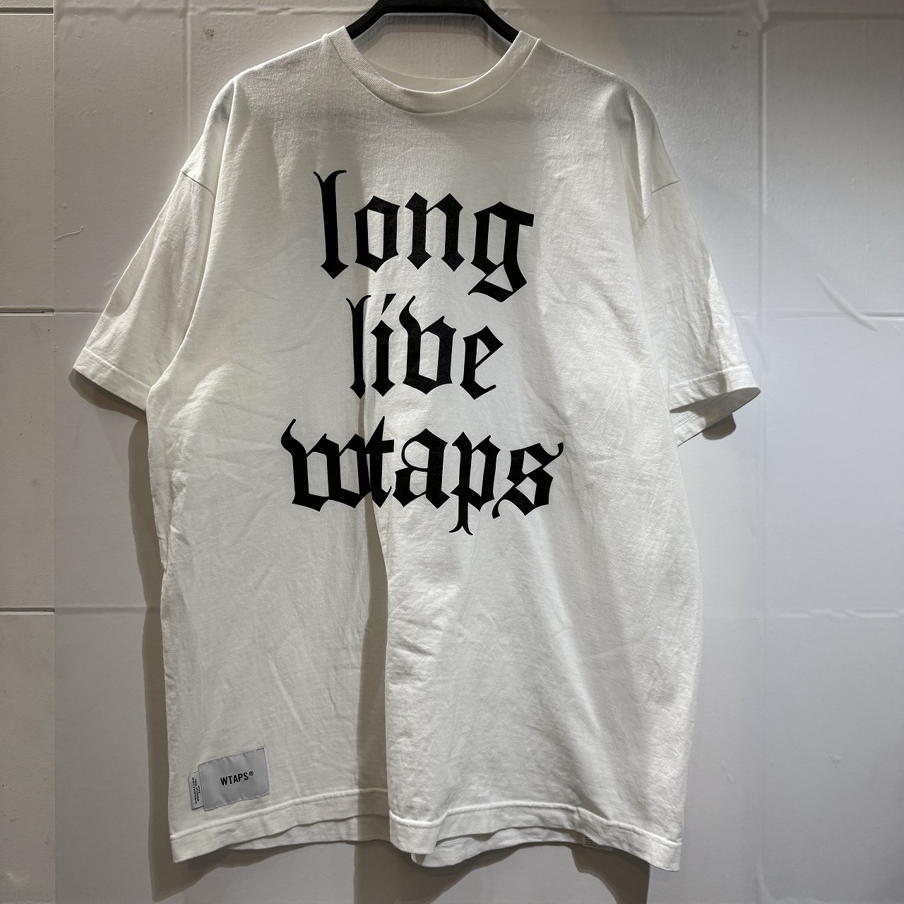 WTAPS 22ss LLW/COTTON.SS TEE L大きさ ダブルタップス ロングライブ半袖プルオーバー 南堀江店【中古】