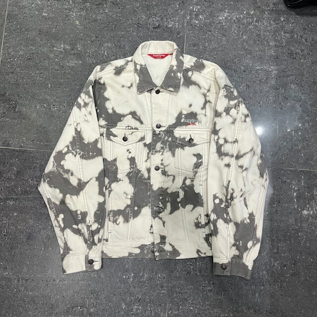楽天市場】Supreme 25aw Distressed Selvedge Trucker Jacket Washed