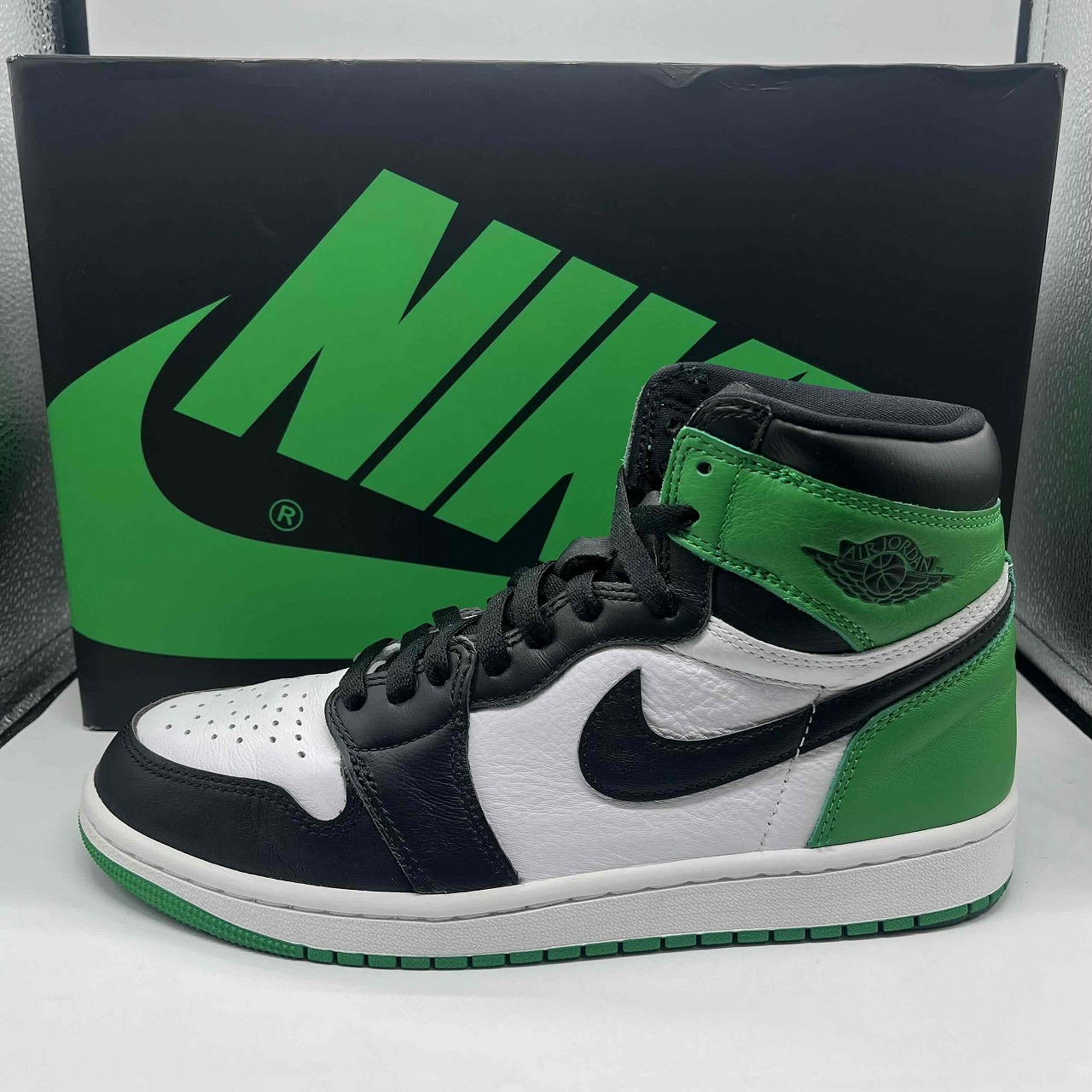 ナイキ GS エアジョーダン1 ハイ レトロ OG グリーン ブラック 2023 海外9月22日発売予定】ナイキ GS エア ジョーダン 1 レトロ ハイ