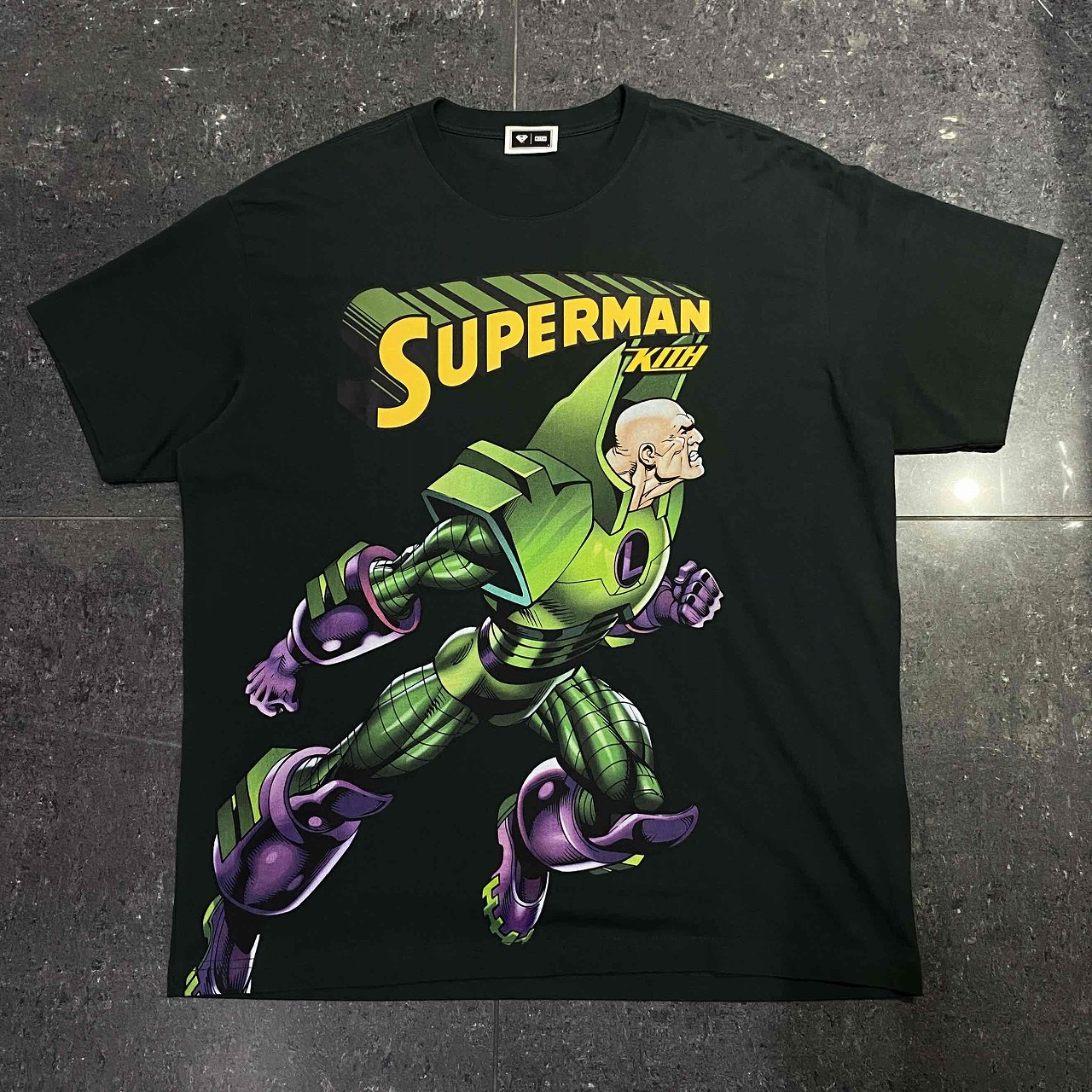 KITH 2025 SUPERMAN LEX LUTHOR TEE SIZE-L 口づけ 超人半袖プルオーバー 南堀江店【中古】