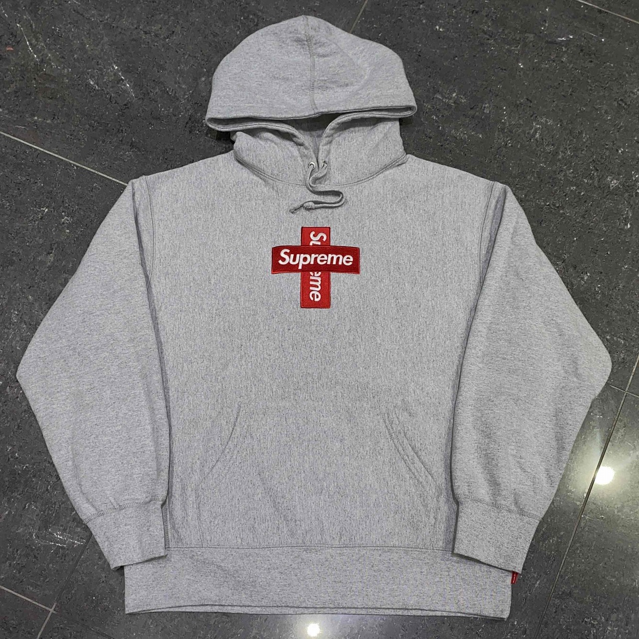楽天市場】20AW SUPREME Cross Box Logo Hooded Sweatshirt 紫 S
