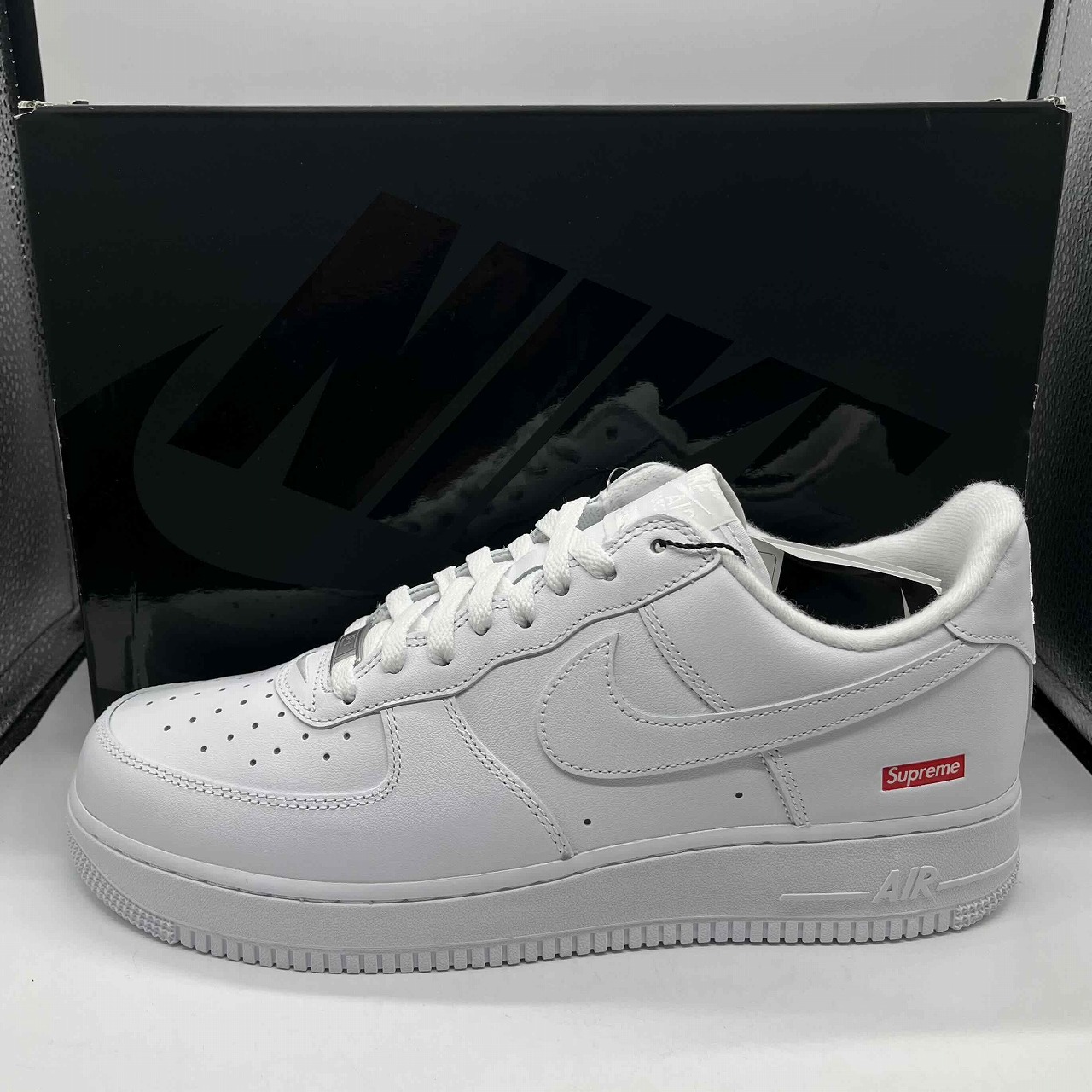 【26cm中古】Supreme✕ナイキ エアフォース1 ロー ホワイト Supreme × Nike Air Force 1 Low 