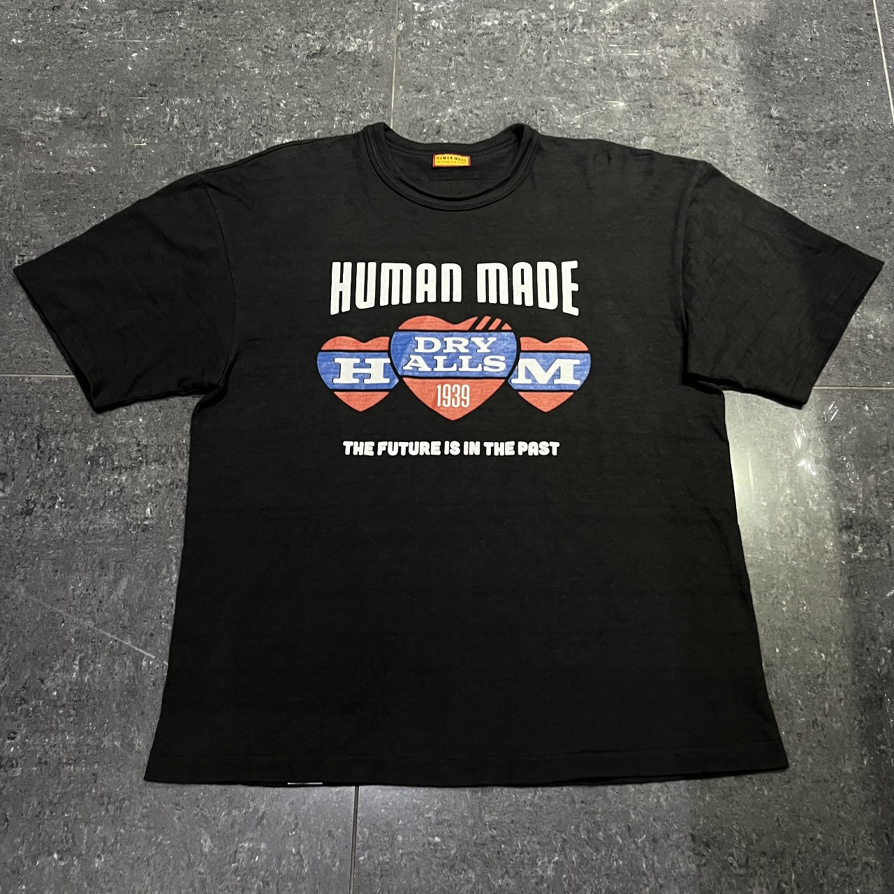 HUMAN MADE フクロウTシャツ ブラック HUMAN MADE GRAPHIC T-SHIRT #07 OWL HM25TE008 サイズ2XL ヒューマン