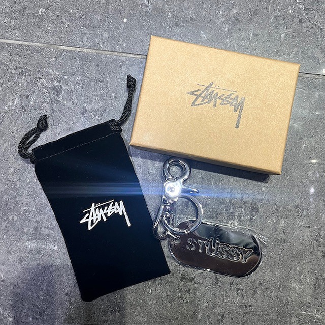楽天市場】STUSSY 25ss METAL TAG KEYCHAIN ステューシー メタル