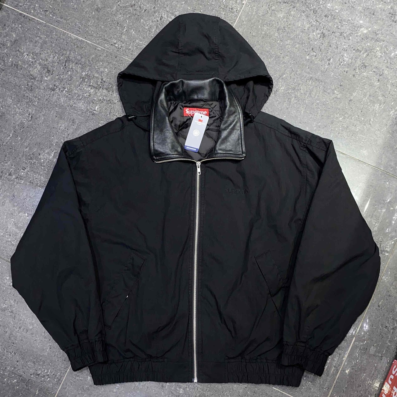 楽天市場】SUPREME シュプリーム 24AW Leather Collar Utility Jacket