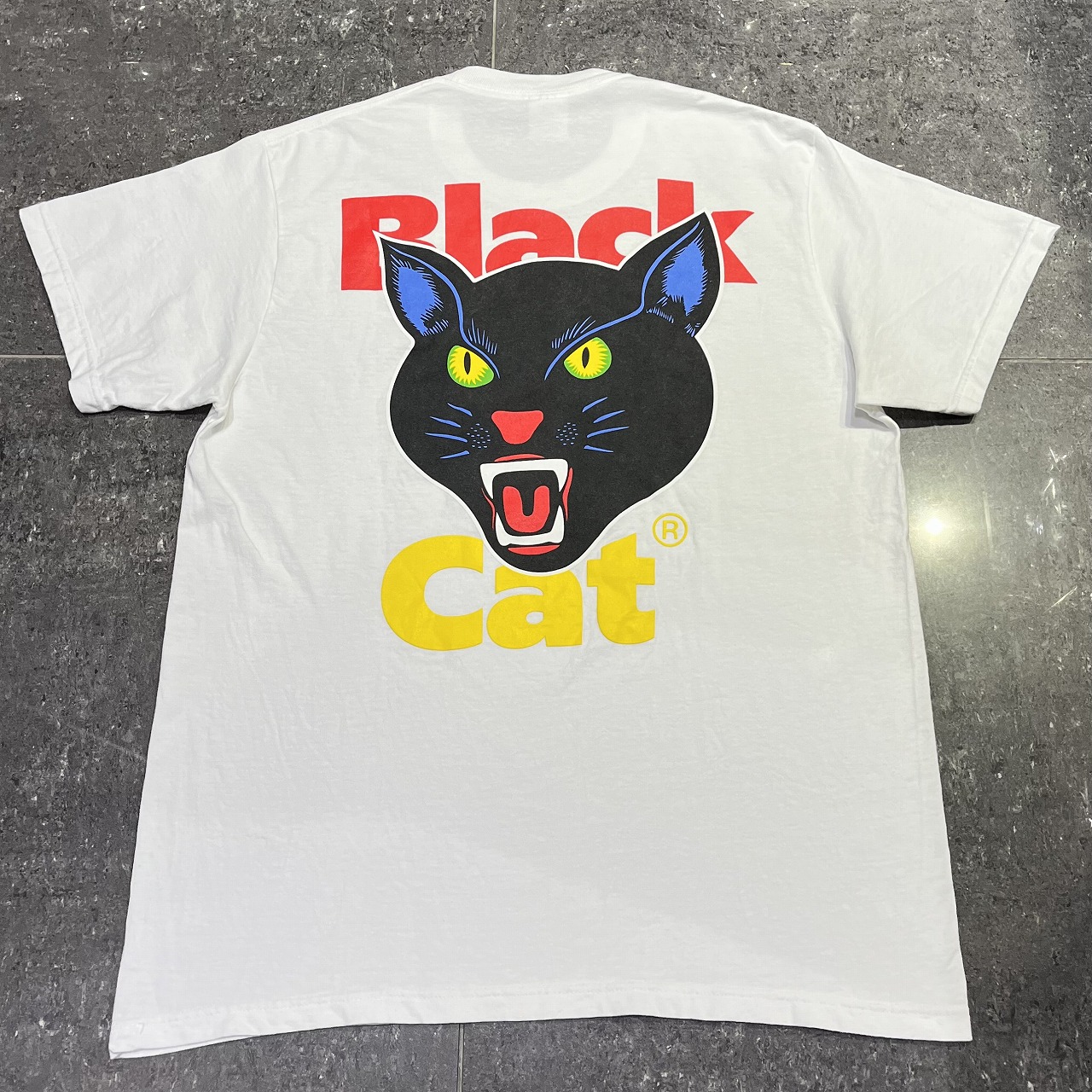 Supreme 24ss Black Cat Tee Size-M \"White\"" シュプリーム ブラックキャット 半袖プルオーバー 南堀江店【中古】"