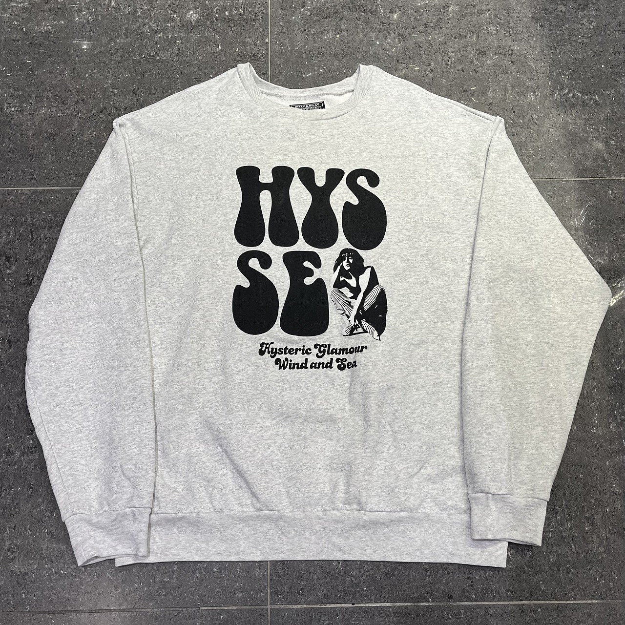 HYSTERIC GLAMOUR WINDANDSEA コラボ Tシャツ　XL WIND AND SEA 新品 ウィンダンシー x ヒステリックグラマー