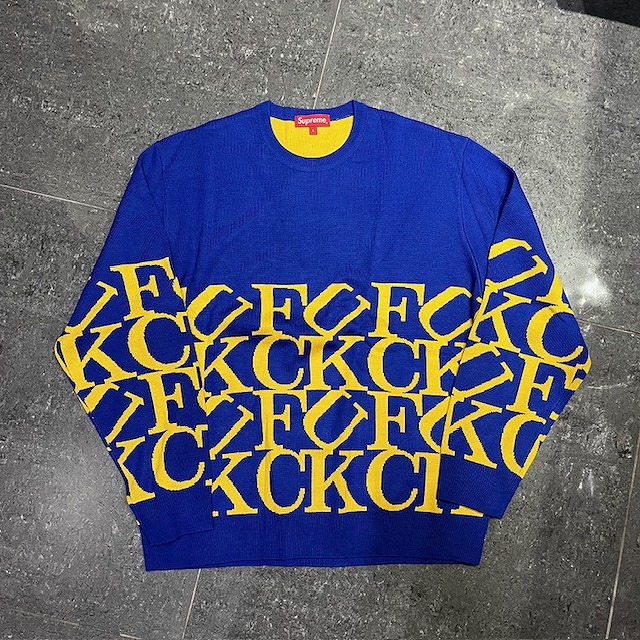 楽天市場】Supreme 24aw Fuck Money Sweater XLサイズ シュプリーム