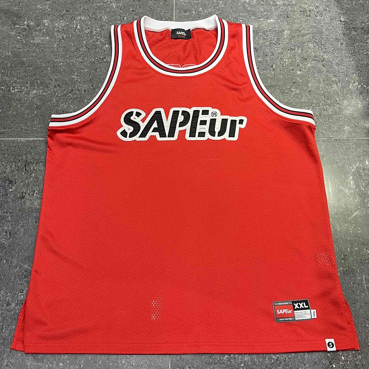 SAPEur BASKET TANK TOP SIZE-XXL サプール バスケットタンクトップ 南堀江店【中古】｜union3 店
