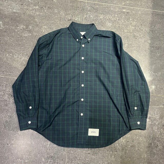 楽天市場】WTAPS 23aw BD 02 BROADCLOTH TEXTILE PROTE SIZE-1 232GWDT