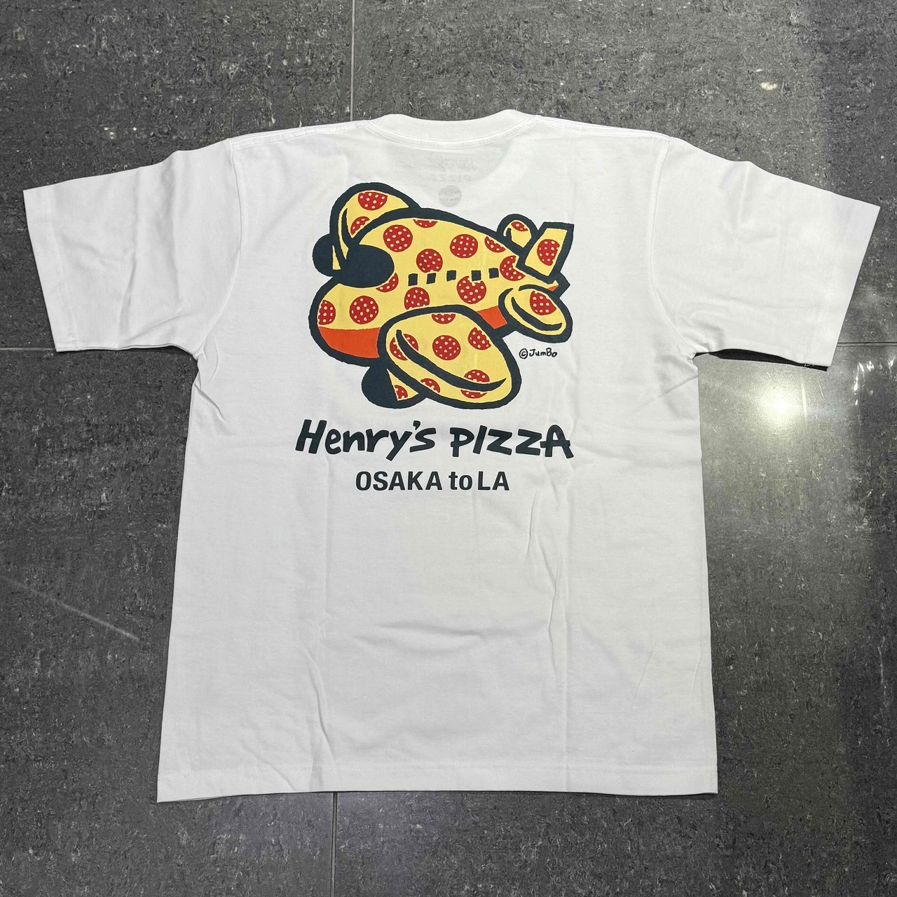 VERDY Henry's PIZZA OSAKAtoLA TEE SIZE-M ヴェルディ ヘンリーズピザ半袖Tシャツ 南堀江店【中古】 12,100円