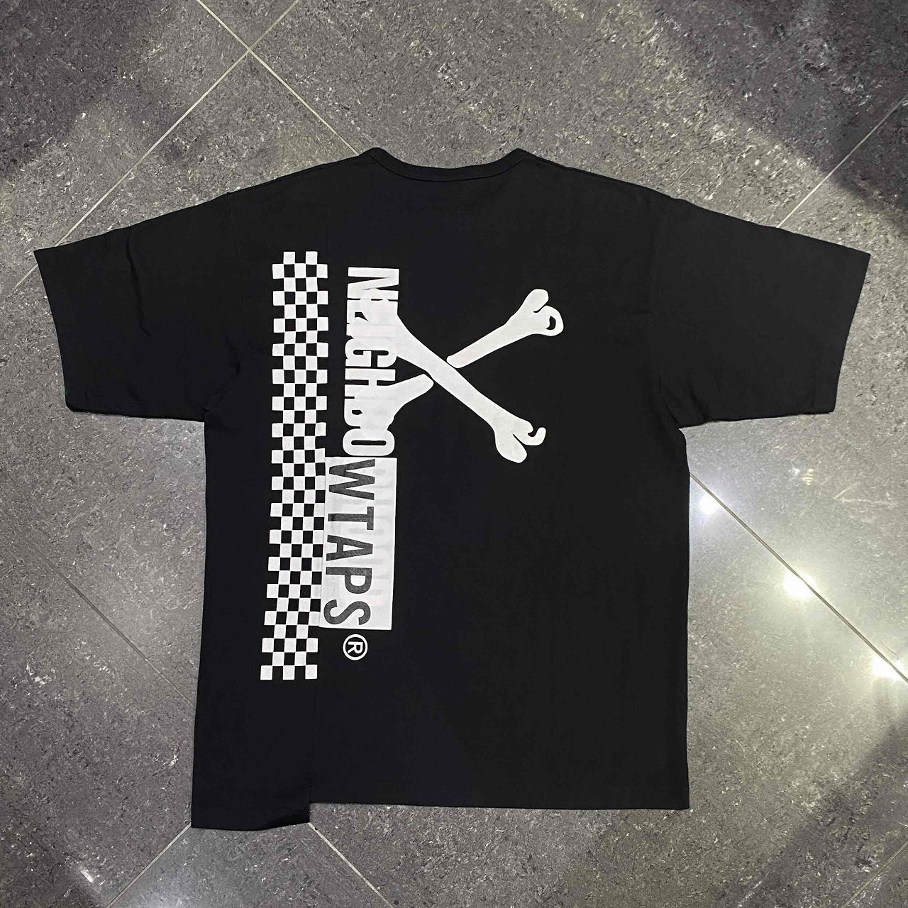 WTAPS 19aw x NEIGHBORHOOD RIPPER SS TEE. SIZE-3 192ATNHD-CSM01S ダブルタップス ネイバーフッド リッパー 半袖Tシャツ 南堀江店【中古】