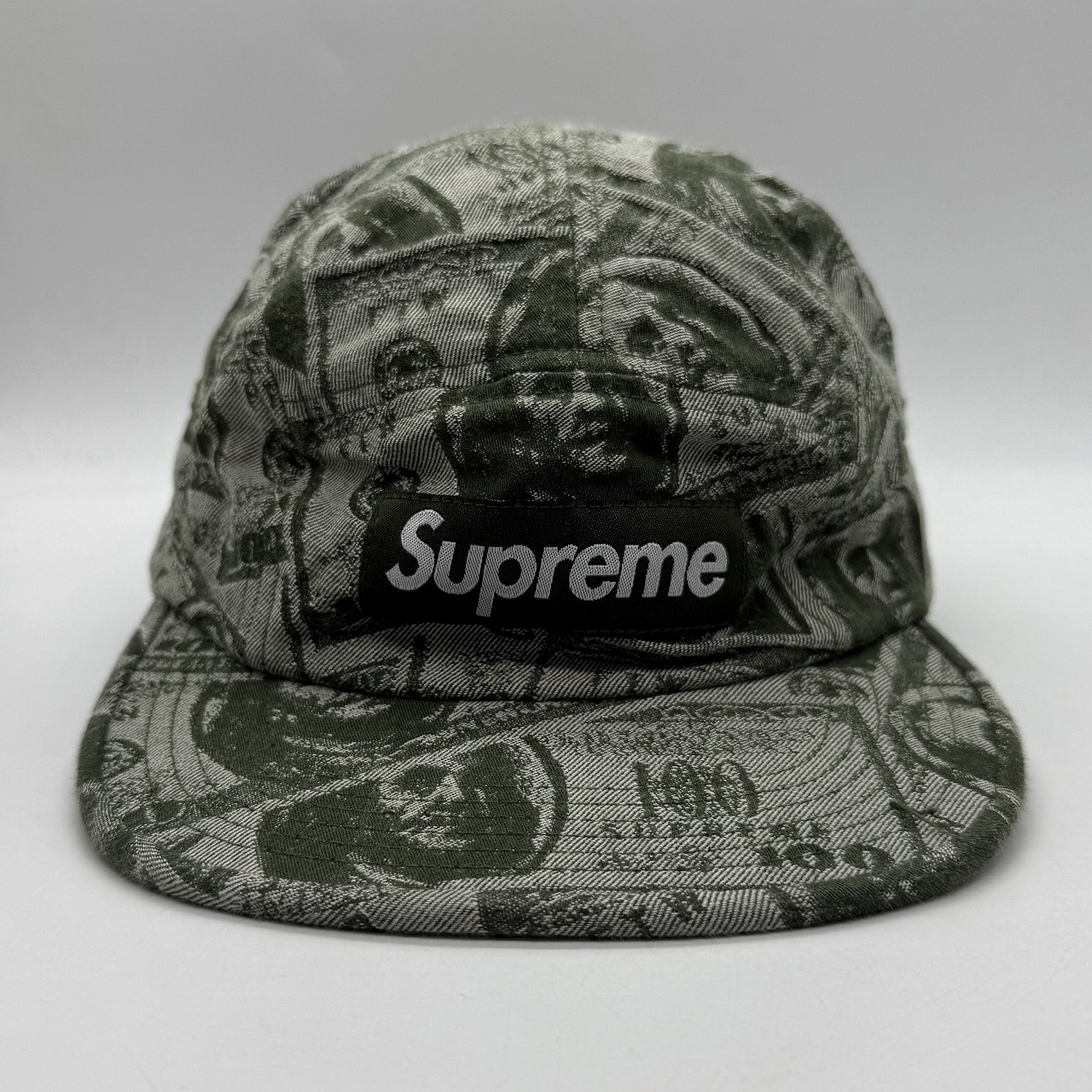 Supreme 17aw 100 Dollar Bill Camp Cap シュプリーム 100ダラービルキャンプキャップ 南堀江店【中古】