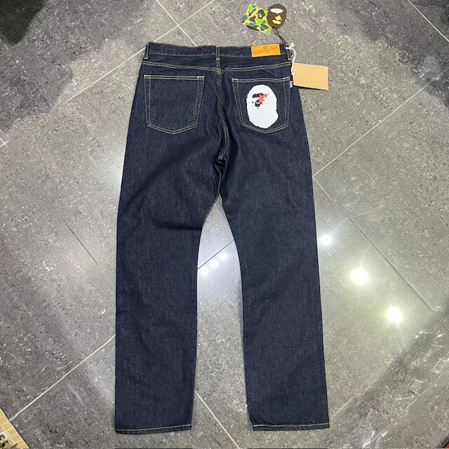 楽天市場】A BATHING APE(エイプ)1999 TYPE-02 SHARK DENIM PANTS