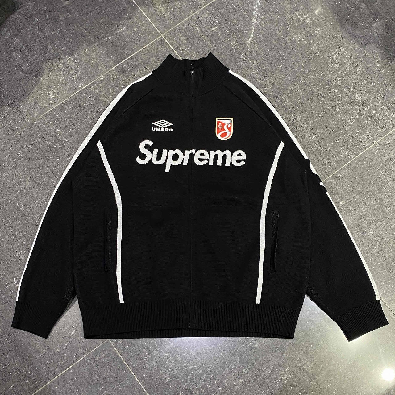 楽天市場】Supreme 25ss Umbro Zip Up Sweater Size-XL シュプリーム