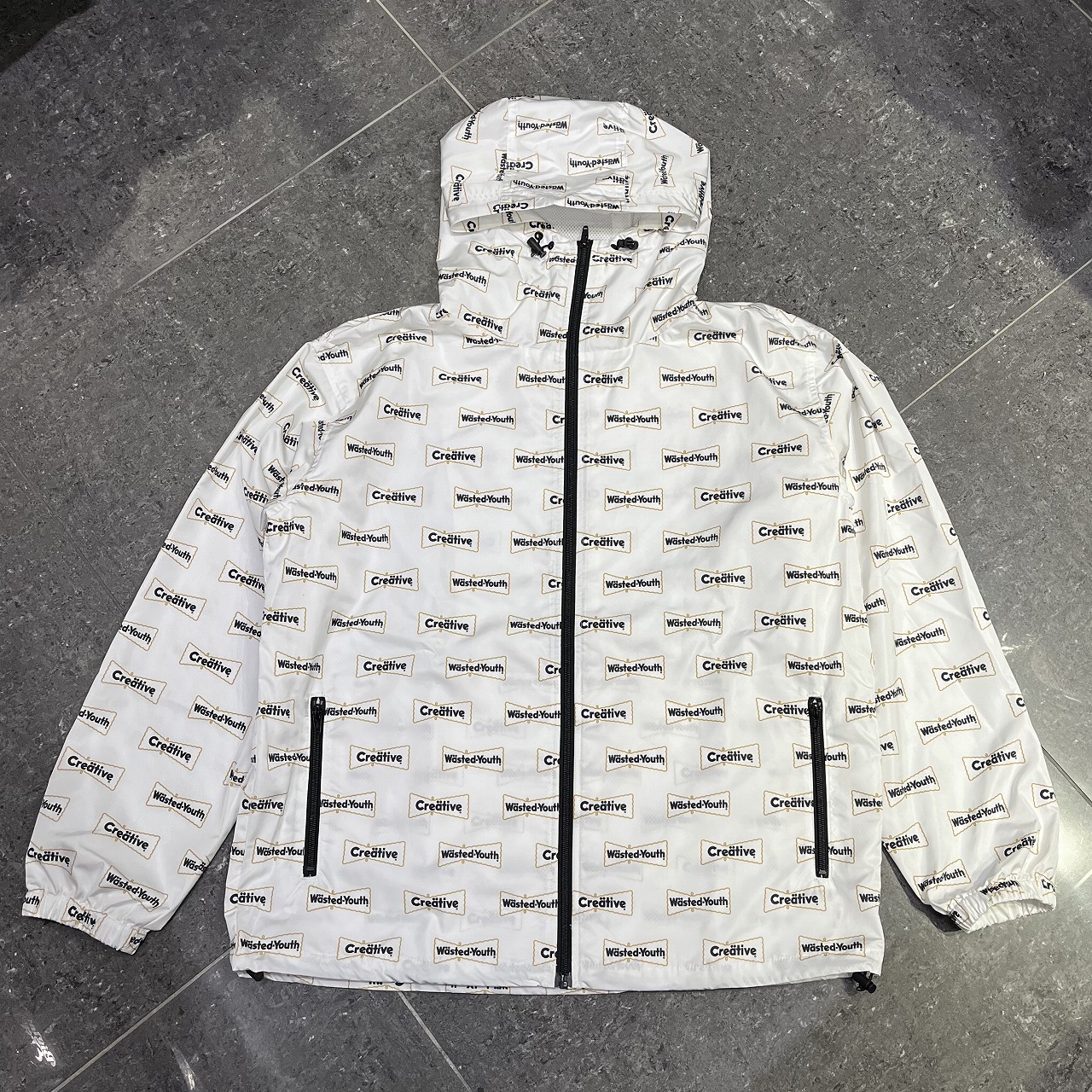 WASTED YOUTH 25ss CREATIVE DRUG STORE MOUNTAIN JACKET SIZE-L ウェイステッドユース クリエイティブドラッグストアマウンテンジャケット 南堀江店【中古】