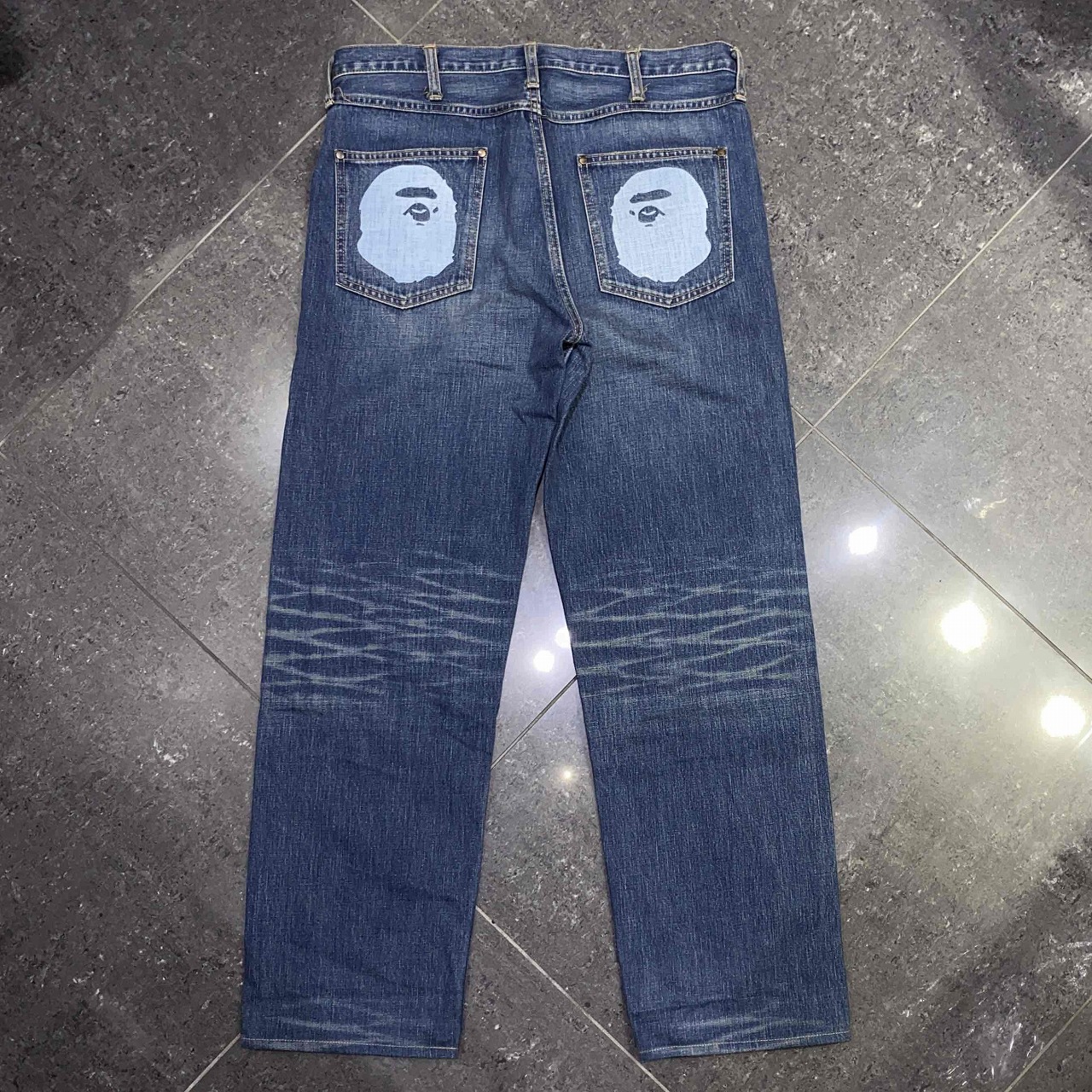 楽天市場】A BATHING APE(エイプ)1999 TYPE-02 SHARK DENIM PANTS