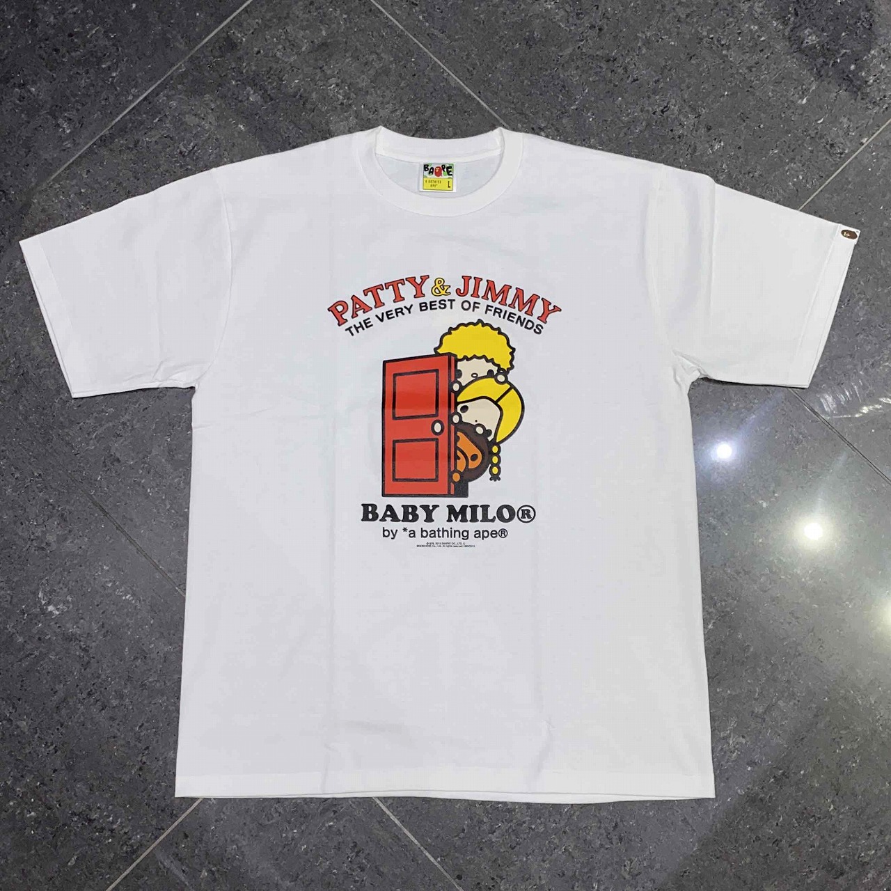 楽天市場】A BATHING APE(エイプ)x HELLO KITTY(ハローキティ)MILO ON