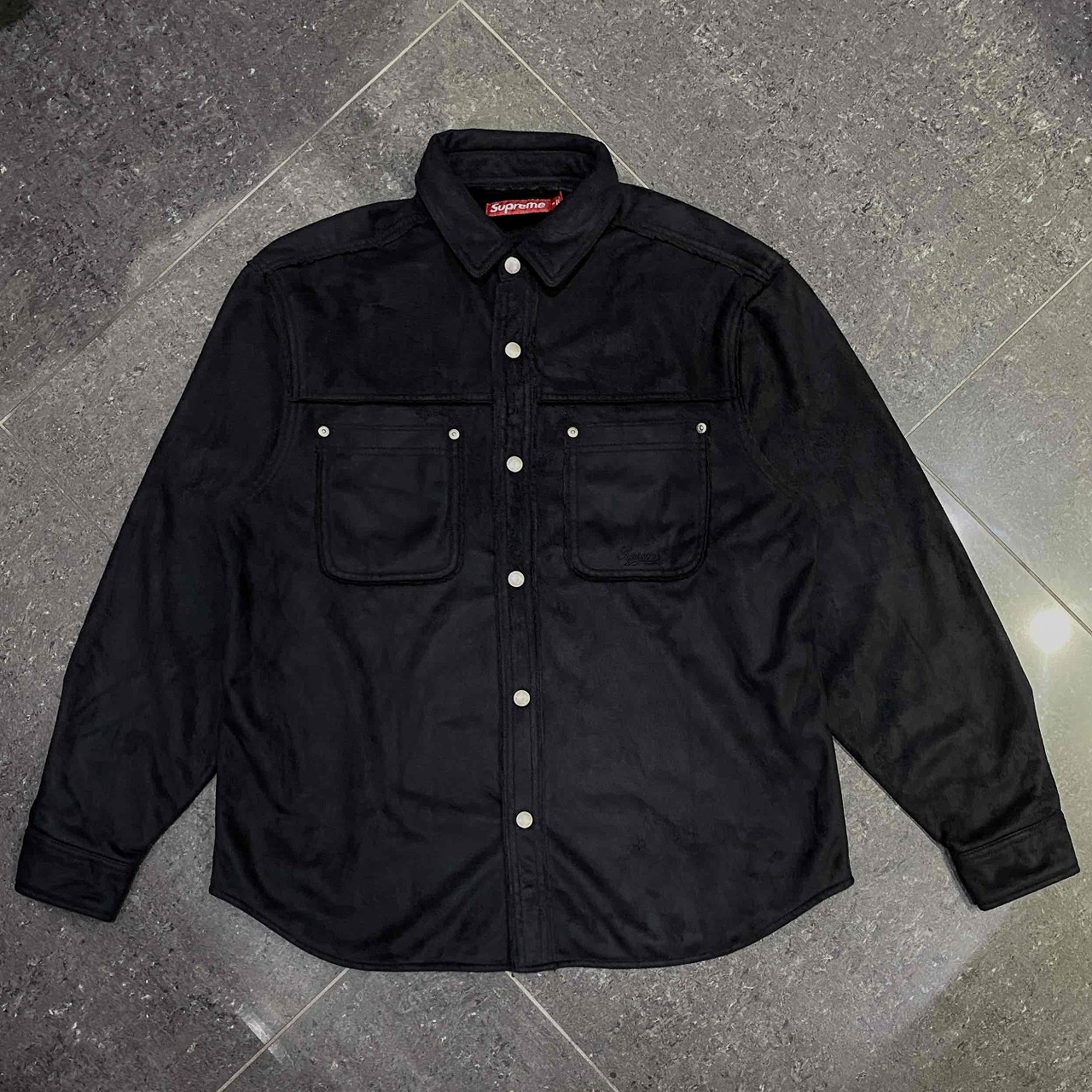 Supreme 25aw Faux Suede Shirt Mサイズ シュプリーム フェイクスエードシャツ 南堀江店【中古】｜union3 店 29,315円
