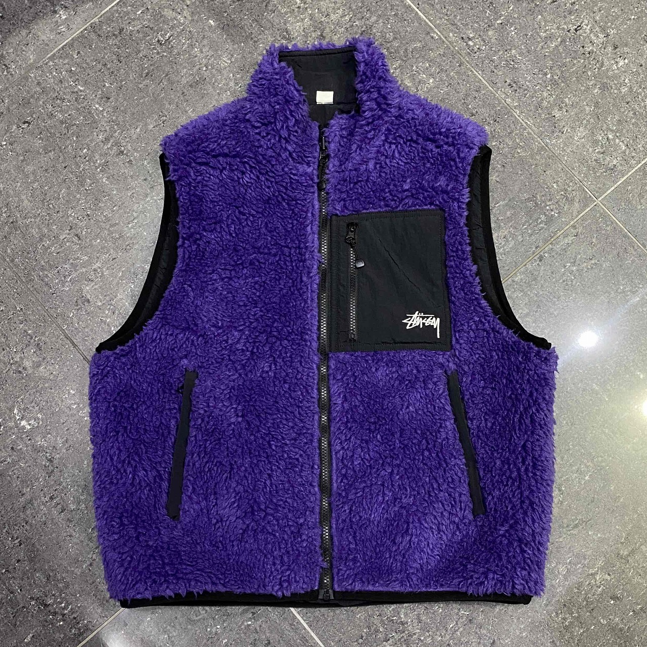 楽天市場】STUSSY ステューシー ベスト サイズ:L 00s WTAPS ダブル