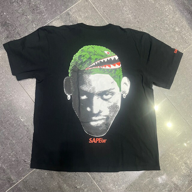 SAPEur 23ss SHARK MOUTH S/S TEE SIZE-XXL サプール シャークマウス 半袖Tシャツ 南堀江店【中古】｜union3 店